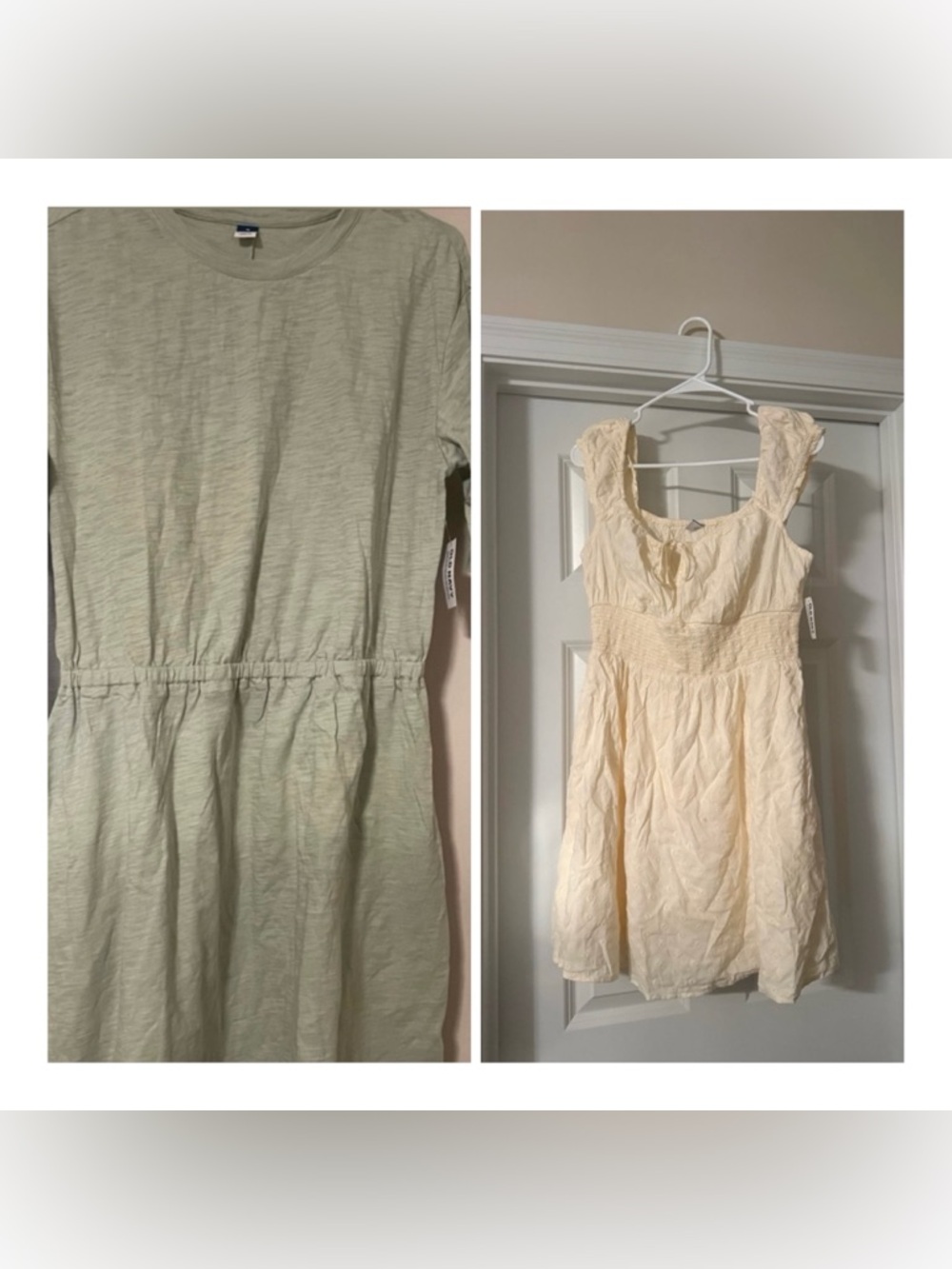 Old Navy Dresses! Set of 2! Mediums! NWT! Both Sold Out In Stores! Huge Deal
